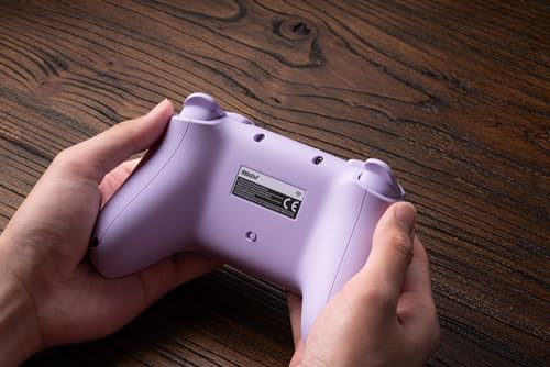 8BitDo Ultimate 2C Wireless Controller for Windows PC and Android  with 1000 Hz Polling Rate  Hall Effect Joysticks and Triggers  and Remappable L4/R4 Bumpers  Purple 