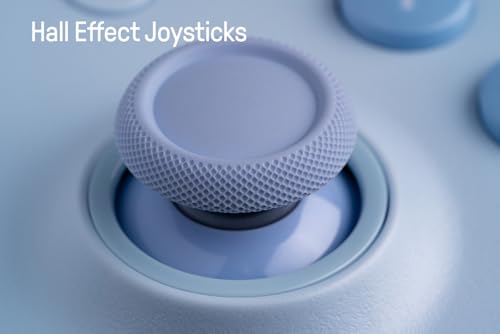 8Bitdo Ultimate 2C Hall Effect Joysticks Bluetooth Controller with Remappable L4/R4 Bumpers  6 axis Motion Control  Rumble Vibration and Turbo Function for Switch/Switch 2  Blue 