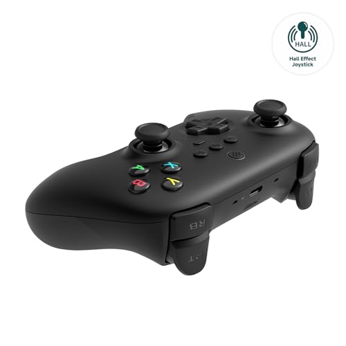 8Bitdo Ultimate 2 4G Wireless Controller  Hall Effect Joystick Update  Gaming Controller with Charging Dock for PC  Android  Steam Deck & Apple  Black