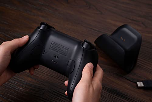 8Bitdo Ultimate 2 4G Wireless Controller  Hall Effect Joystick Update  Gaming Controller with Charging Dock for PC  Android  Steam Deck & Apple  Black