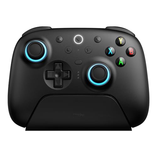 8Bitdo Ultimate 2 4G Wireless Controller  Hall Effect Joystick Update  Gaming Controller with Charging Dock for PC  Android  Steam Deck & Apple  Black