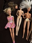 8 Pc Barbie And Ken Dolls Lot Of Vintage Era Barbie Ken Dolls Nude SALE  