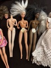 8 Pc Barbie And Ken Dolls Lot Of Vintage Era Barbie Ken Dolls Nude SALE  