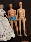 8 Pc Barbie And Ken Dolls Lot Of Vintage Era Barbie Ken Dolls Nude SALE  