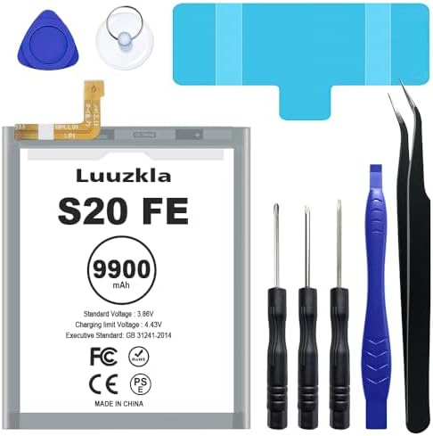 9900mAh Battery Compatible with Galaxy S23  New Upgrade   Super Capacity Replacement Battery Compatible with Galaxy S23 SM S911B SM S911U SM S911U1 SM S911N EB BS912ABY with Ful Kits