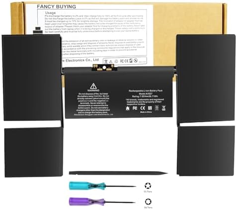 A1405 Laptop Battery for MacBook Air 13 inch A1466  Mid 2012 Mid 2013 Early 2014  Early 2015 2017  A1369  Late 2010  Mid 2011 Version  fits A1496 A1377  EMC  2925  2469  2559  2392  2632  3178