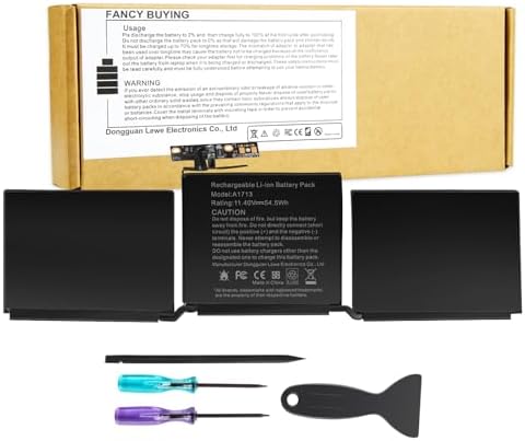 A1405 Laptop Battery for MacBook Air 13 inch A1466  Mid 2012 Mid 2013 Early 2014  Early 2015 2017  A1369  Late 2010  Mid 2011 Version  fits A1496 A1377  EMC  2925  2469  2559  2392  2632  3178
