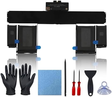 Reemplazo de batería A1964 A1819 para MacBook Pro de 13 pulgadas (mediados de 2018, 2019) A2251 (2020) 58.2Wh 11.41V Li-Polymer compatible con EMC 3214 3358 3348 MR9Q2LL/A MWP42LL/A