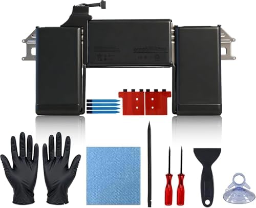 Reemplazo de batería A1964 A1819 para MacBook Pro de 13 pulgadas (mediados de 2018, 2019) A2251 (2020) 58.2Wh 11.41V Li-Polymer compatible con EMC 3214 3358 3348 MR9Q2LL/A MWP42LL/A