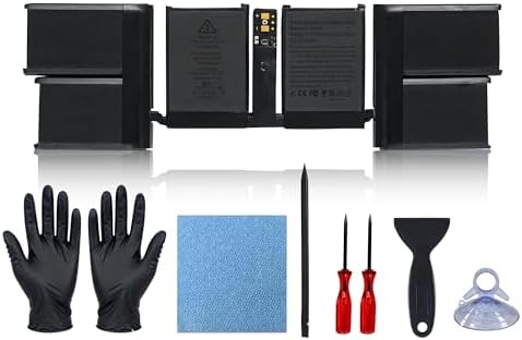 Reemplazo de batería A1964 A1819 para MacBook Pro de 13 pulgadas (mediados de 2018, 2019) A2251 (2020) 58.2Wh 11.41V Li-Polymer compatible con EMC 3214 3358 3348 MR9Q2LL/A MWP42LL/A