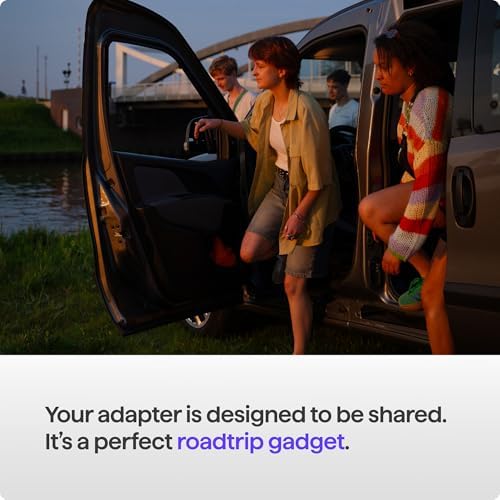 AAWireless TWO  Compatible with Android Auto & Apple Carplay 2 in 1 Wireless Adapter   Wireless Connection via Bluetooth & WiFi   iPhone X  & Android 11    Multifunctional Button   Made in Europe