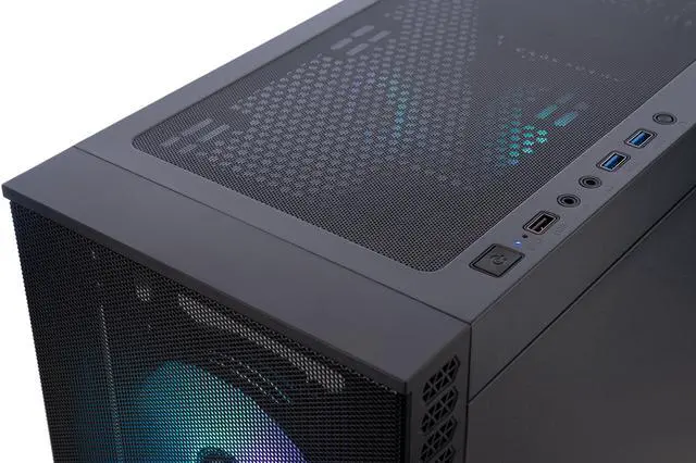 ABS Cyclone Aqua Gaming PC   Windows 11   Intel Core i7 14700F   GeForce RTX 5060   DLSS 4   32GB DDR5 6400MHz   1TB M 2 NVMe SSD