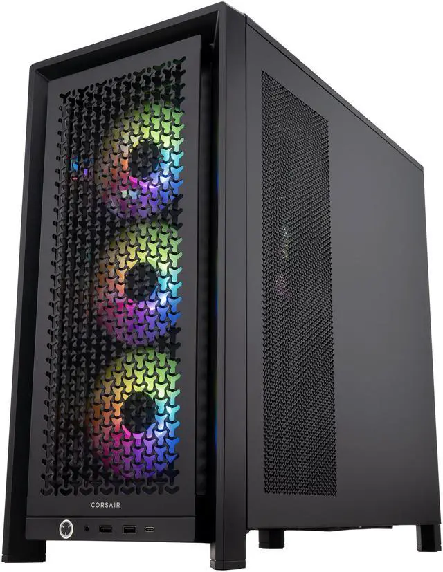 ABS Tempest 4000D Aqua Gaming PC   Windows 11   Intel i9 14900KF   RTX 5070 Ti 16GB   DLSS 4   AI Powered Performance   32GB DDR5 6400MHz   2TB M 2 NVMe SSD   TA14900KF5070Ti