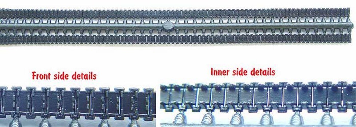 ACE r007 Rubber tracks for BMP 1/2 series  1/72 scale model kit