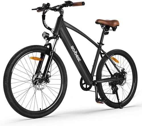 ACTBEST Core Electric Bike for Adults   Peak 1200W Brushless Motor Mountain Ebike 500Wh Removable Built in Battery Up to 55 Miles  27 5X2 1 Tire Step Over Bicycle  Commute E Bikes with 7 Speed