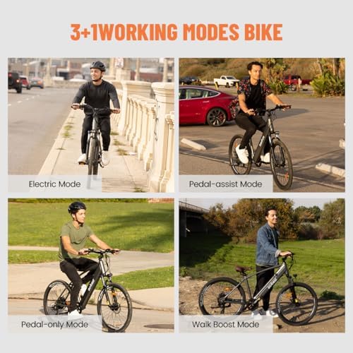 ACTBEST Core Electric Bike for Adults   Peak 1200W Brushless Motor Mountain Ebike 500Wh Removable Built in Battery Up to 55 Miles  27 5X2 1 Tire Step Over Bicycle  Commute E Bikes with 7 Speed