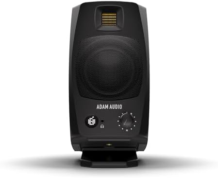 ADAM Audio D3V Active Desktop Monitoring System with USB C Connection  Pair  Black 