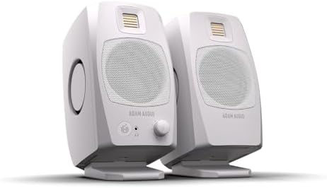 ADAM Audio D3V Active Desktop Monitoring System with USB C Connection  Pair  Black 