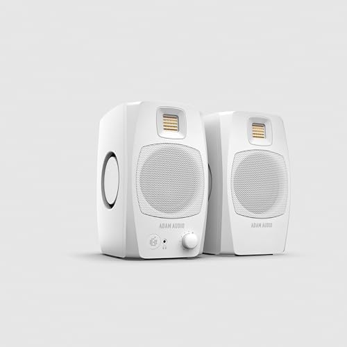 ADAM Audio D3V Active Desktop Monitoring System with USB C Connection  Pair  Black 