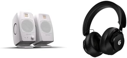 ADAM Audio D3V Active Desktop Monitoring System with USB C Connection  Pair  Black 