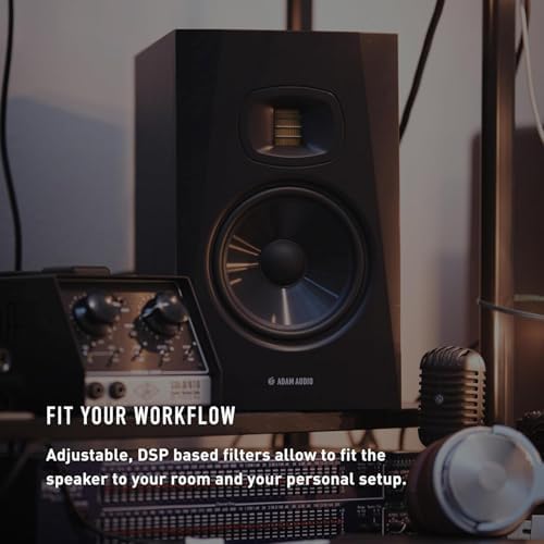 ADAM Audio T5V Studio Monitor for recording  mixing and mastering  Studio Quality Sound  Single 