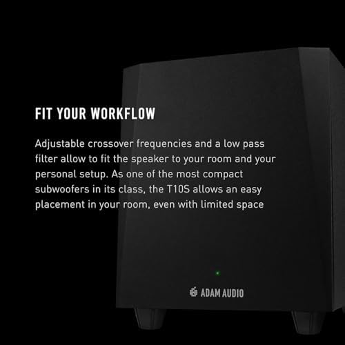 ADAM Audio T5V Studio Monitor for recording  mixing and mastering  Studio Quality Sound  Single 