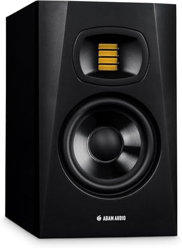 ADAM Audio T7V Studio Monitor for recording  mixing and mastering  Studio Quality Sound  Single 