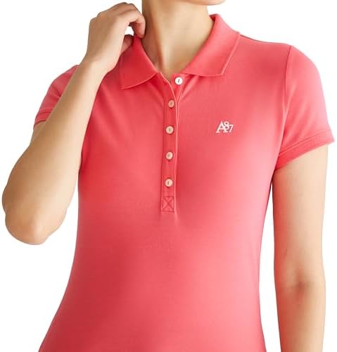 AEROPOSTALE Womens Aero Solid A87 Polo