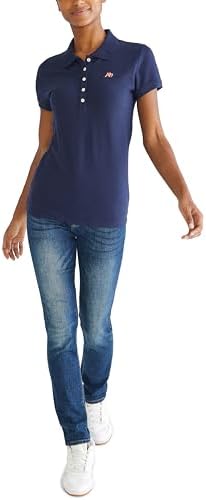 AEROPOSTALE Womens Aero Solid A87 Polo