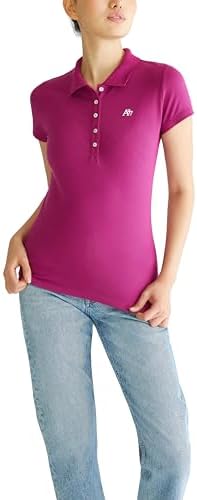 AEROPOSTALE Womens Aero Solid A87 Polo