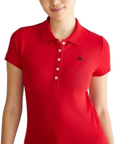 AEROPOSTALE Womens Aero Solid A87 Polo