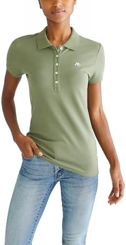 AEROPOSTALE Womens Aero Solid A87 Polo