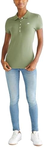 AEROPOSTALE Womens Aero Solid A87 Polo