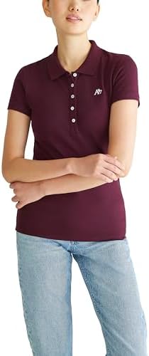 AEROPOSTALE Womens Aero Solid A87 Polo