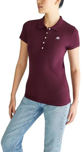 AEROPOSTALE Womens Aero Solid A87 Polo