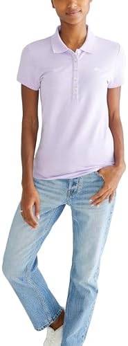 AEROPOSTALE Womens Aero Solid A87 Polo
