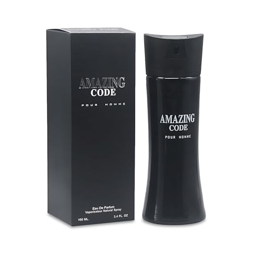 AFLUXE Amazing Code Mens Cologne Bold Scent Eau de Toilette 3 4 Fl Oz Perfume for Men Every Day Used