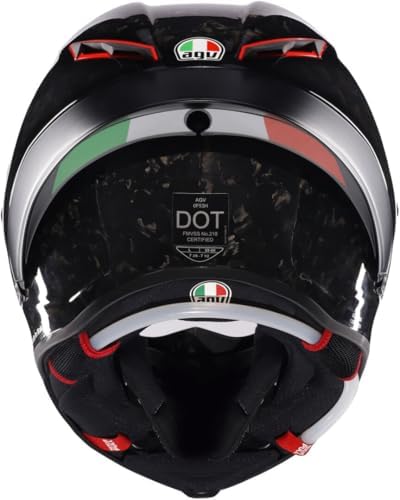 AGV Agv Pista GP RR Carbonio Forgiato Helmet Italia Carbonio Forgiato Large Black Italia Carbonio Forgiato