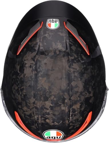 AGV Agv Pista GP RR Carbonio Forgiato Helmet Italia Carbonio Forgiato Large Black Italia Carbonio Forgiato