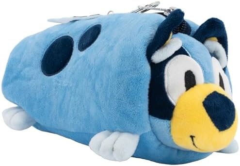 AI ACCESSORY INNOVATIONS Shadow Soft Plush Multi Function Storage Case  Sonic The Hedgehog Plush Bag Charm with 3D Features  Black