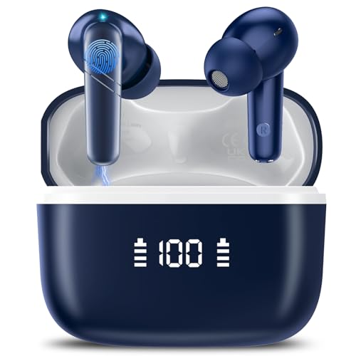 CXK Auriculares de traducción AI en tiempo real, Bluetooth 5.4 Audifonos Traductores Inglés Inglés para 134 idiomas y acentos, dispositivo de traductor 3 en 1 auriculares para viajes, negocios