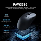 AJ159PRO 8Khz Bluetooth/2 4G/Wired 56G Lightweight Gaming Mouse with Magnetic   