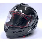 ALPINESTARS Supertech R10 Helmet   Solid   Carbon Black   Large 8200124 1902 L