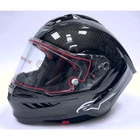 ALPINESTARS Supertech R10 Helmet   Solid   Carbon Black   Large 8200124 1902 L
