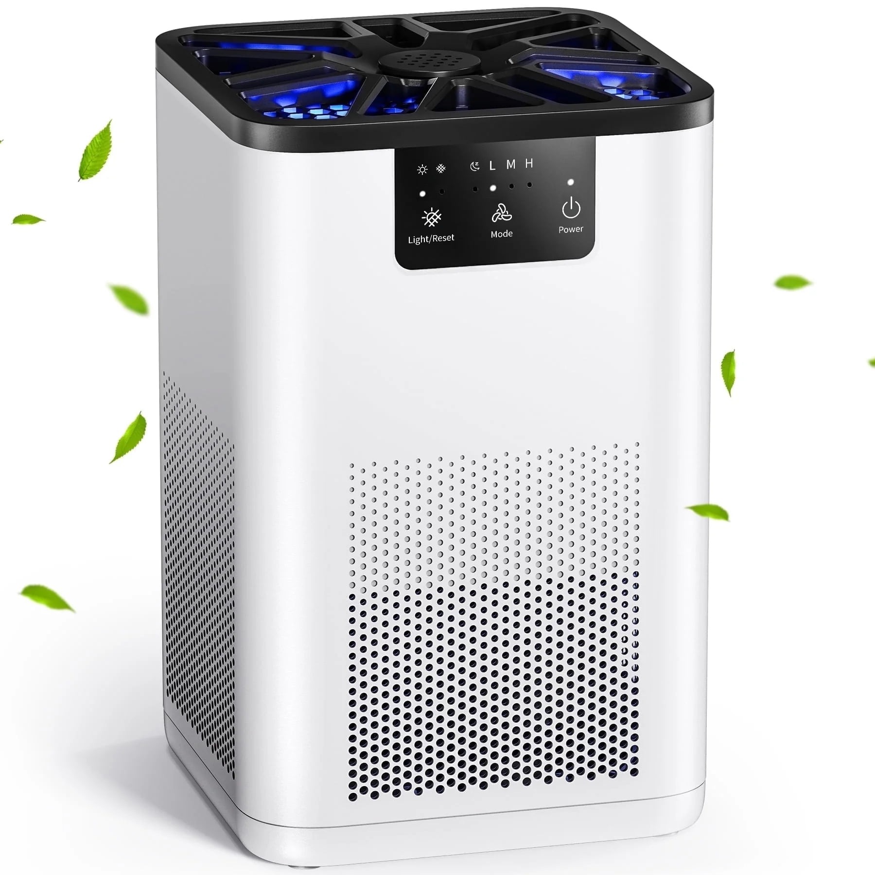 ALROCKET Air Purifier  with HEPA Filter for Home  Remove 99 9  Smoke Dust Allergies for 300 SQ ft