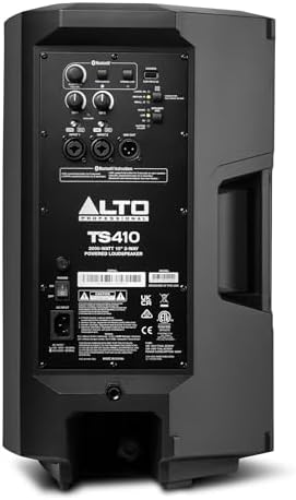 ALTO TS410 2000W 10 Powered PA Speaker with 3 Channel Mixer  Bluetooth Streaming  Wireless Loudspeaker Linking  DSP App