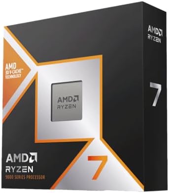 AMD CPU Ryzen 7 9800X3D  without Cooler AM5  4 7 GHz  8 Core/16 Thread  104 MB  120W  Authorized Dealer  100 100001084WOF/EW 1Y