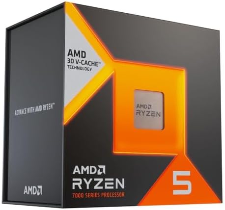 AMD RYZEN 5 7600X3D Raphael AM5 4 1GHZ 6 CORE Boxed Processor   HEATSINK NOT Included