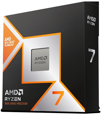AMD RYZEN 7 9800X3D 8 Core  16 Thread Desktop Processor