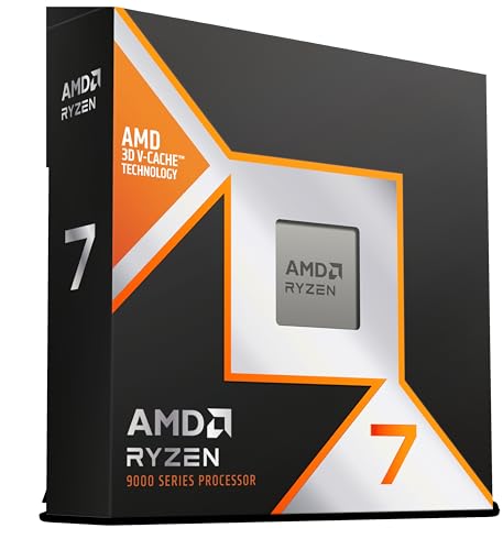 AMD RYZEN 7 9800X3D 8 Core  16 Thread Desktop Processor